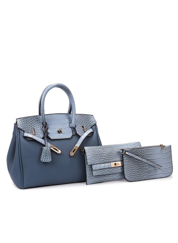 Mark Fairwhale New Large Capacity Handbag Casual Three Piece Set