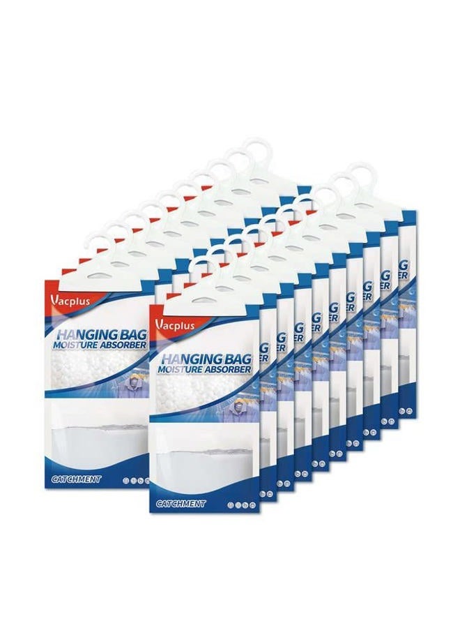 Vacplus Moisture Absorbers Packets, Fragrance Free 20 Pack, Humidity Packs, Dessicant Packets, Hanging Closet Dehumidifier Bags, Dehumidifier for Bathroom 9.8OZ - Image 1
