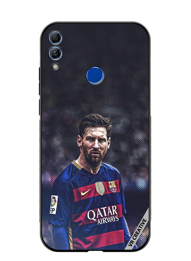 VR CREATIVE Protective Case Cover For Honor 10 Lite Messi Design Multicolour