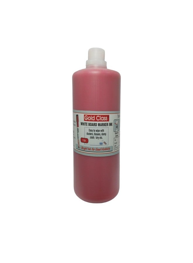 Gold Class White Board Marker Ink, White Board Marker Bottled Ink (1000 ml) (Red) - Image 2