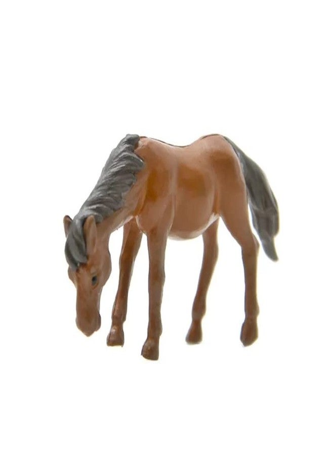 Bloom Bagicha Horse Set of 4 Pcs Miniatures for Garden Decor, Home/Landscape Decoration, Tray Gardening/Terrariums - Image 1