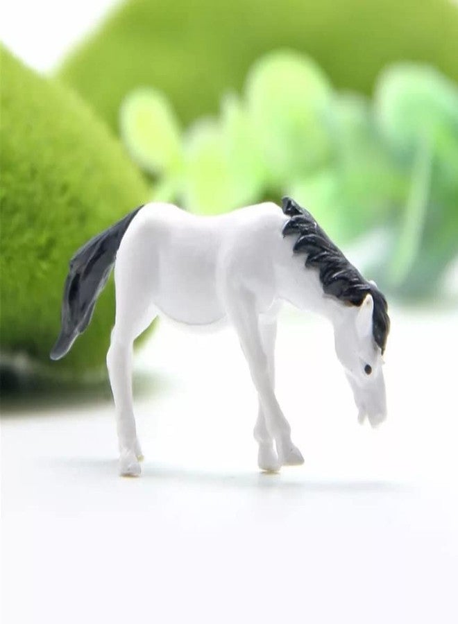 Bloom Bagicha Horse Set of 4 Pcs Miniatures for Garden Decor, Home/Landscape Decoration, Tray Gardening/Terrariums - Image 4