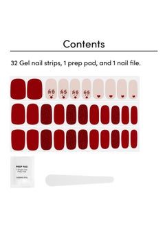 DASHING DIVA Gloss Nail Strips - Deer Diary, | Uv Free, Chip Resistant, Long Lasting Gel Nail Stickers | Contains 32 Nail Wraps, 1 Prep Pad, 1 Nail File  - Image 4