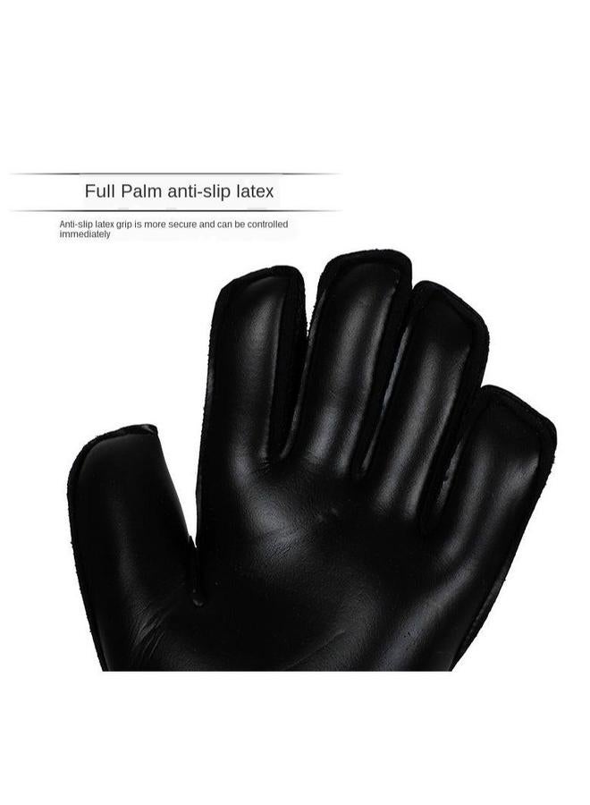 HALAMODO Goalkeeper Gloves, Soccer Goalie Thickened Football with Finger Protection, Latex Special Protective, for Kids Youth and Adult - Image 4