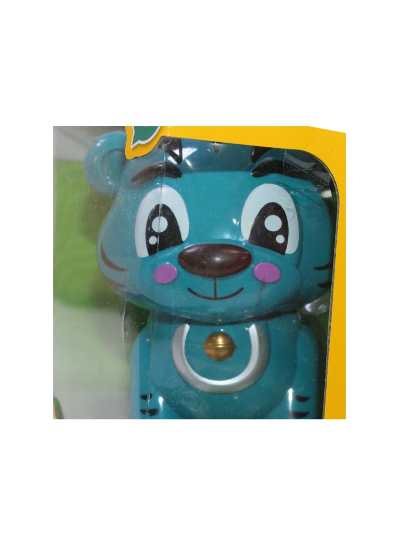 Electric Tiger "Cute Tiger" with (Light & Sound) – Turquoise - Image 3