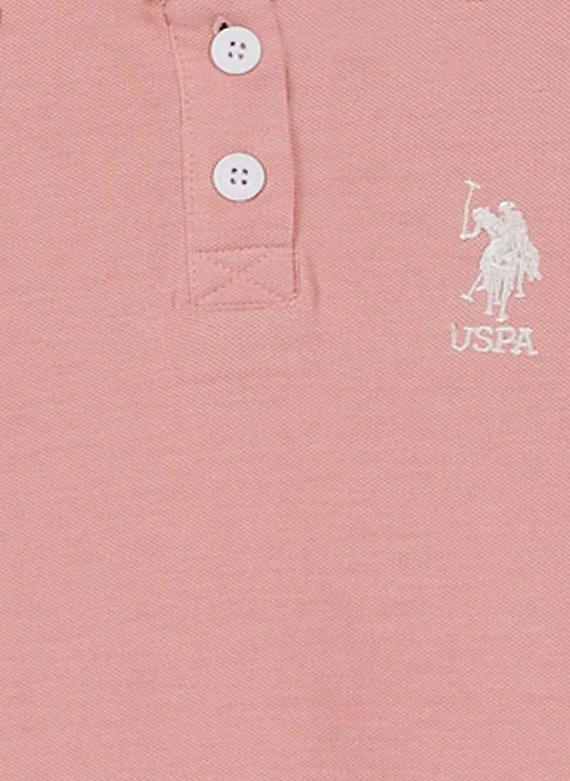 U.S. Polo Assn. U.S. Polo Assn. Baby Girls Pink Tshirt