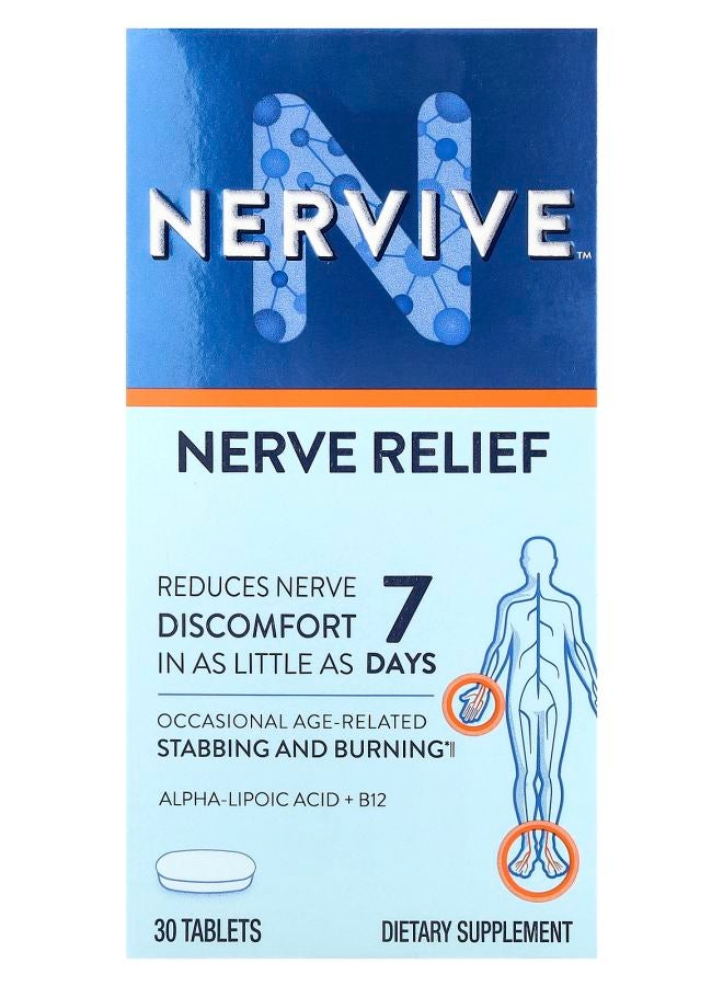 Nervive مسكن الأعصاب 30 قرص - Image 1