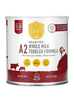 SERENITY KIDS Serenity Kids, A2 Grass Fed Whole Milk Toddler Formula, For Tots 12-36 Months, 21 oz (595 g)  - Image 1