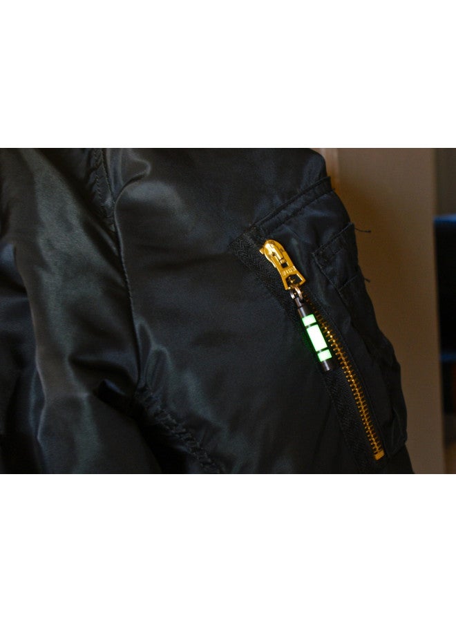 TEC Accessories TEC Accessories - Embrite Glow Fob - Anodized Aluminum - Glow in the Dark - Green Embrite Glow Pellet - Keychain Accessories - Everyday Carry - Key Fob - Glow Sticks - Gifts for Men  - Image 2