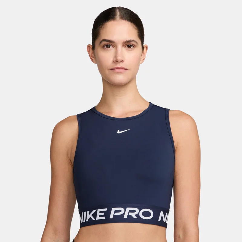 Nike Blue Women's Pro Dri-FIT Crop Top for Women | Best Price UAE