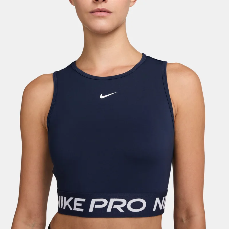 Nike Blue Women's Pro Dri-FIT Crop Top for Women | Best Price UAE