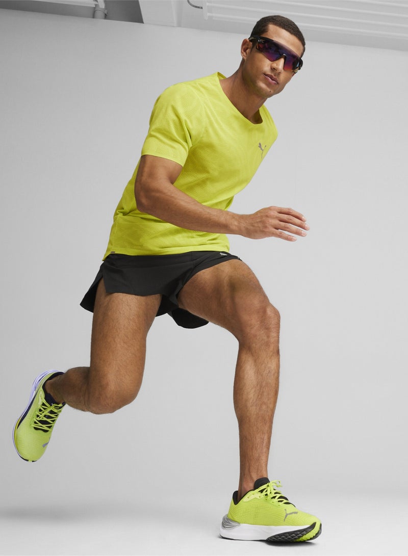 PUMA Run ULTRASPUN Mens Green Running T-shirt - Image 5