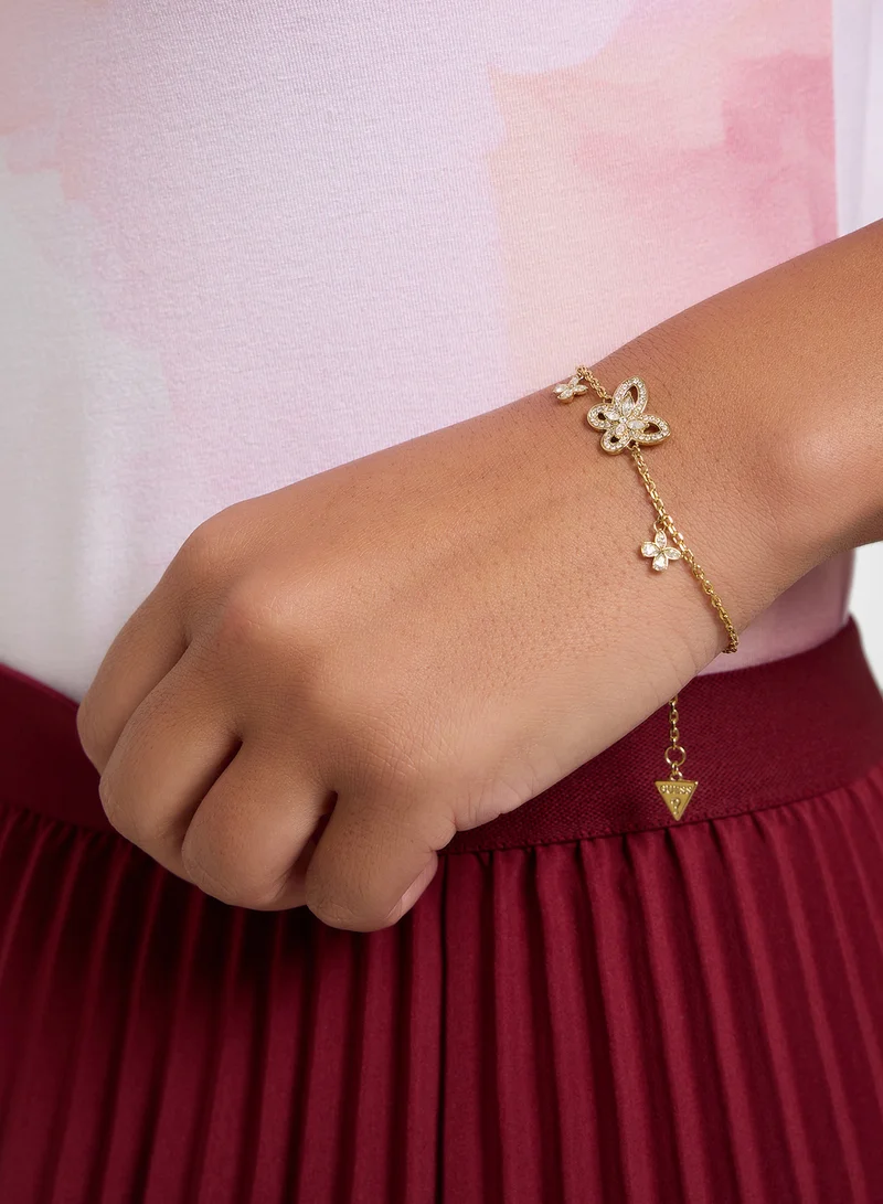 GUESS Lily Butterfly Single Bracelet