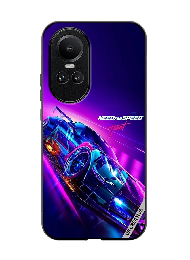 VR CREATIVE Protective Case Cover For Oppo Reno 10 Pro Need For Speed Design Multicolour - Image 1