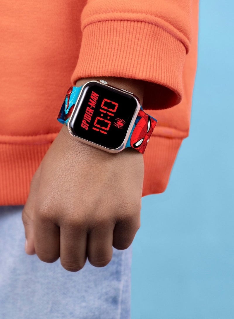 ديزني ساعة سبايدرمان ال اي دي - Image 3