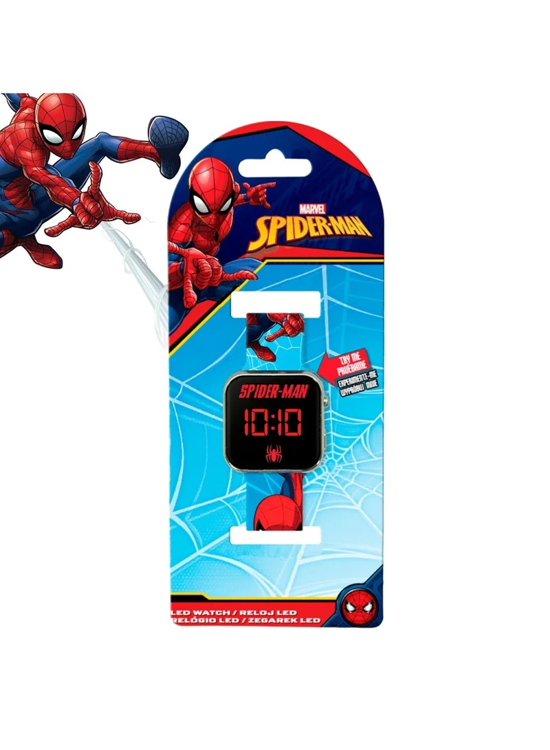 Disney  Spiderman Classic Design LED Boys Watch - SPD4987 for Men | Best Price UAE