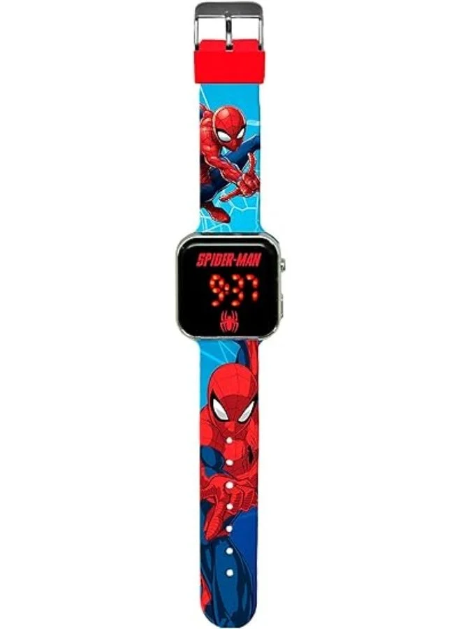 Disney Spiderman Classic Design LED Boys Watch - SPD4987