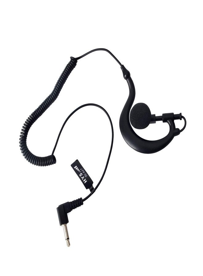 HYS TC-617 G Shape Soft Ear Hook Earpiece Headset - 3.5mm Plug Listen Only Ham Radio Earpiece/Headset for Motorola Icom Transceivers - Image 5