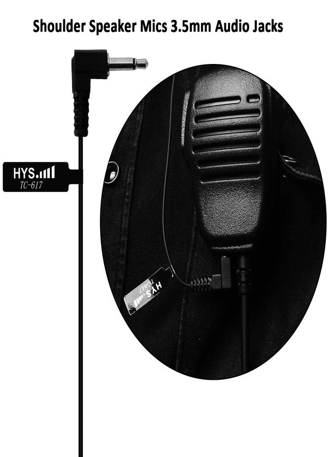 HYS TC-617 G Shape Soft Ear Hook Earpiece Headset - 3.5mm Plug Listen Only Ham Radio Earpiece/Headset for Motorola Icom Transceivers - Image 3