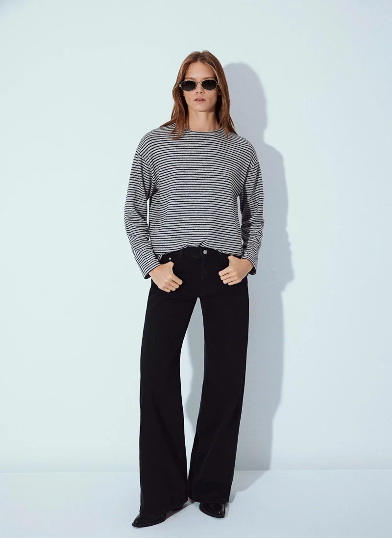 MAVI Crewneck Striped T-Shirt