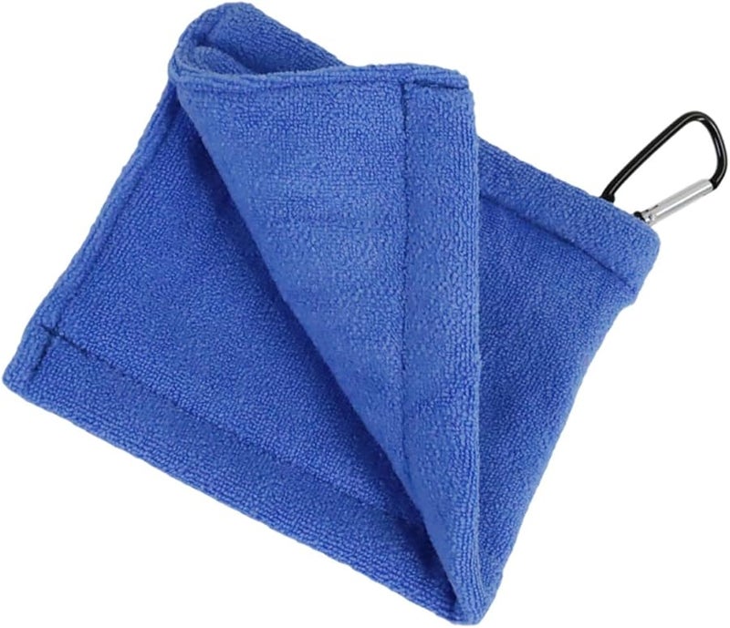 Microfiber Towel Absorbent Soft Blue For Golf Ball And Club Cleaning Outdoor Supplies - Image 1