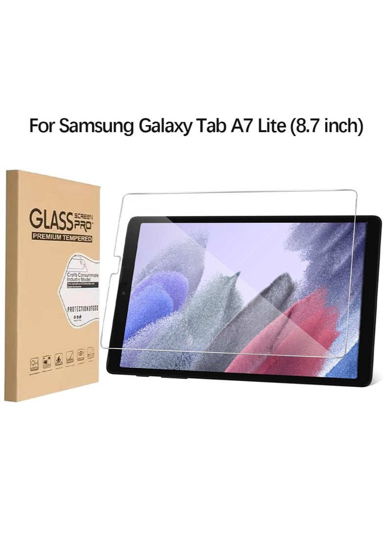 Tempered Glass Screen Protector For Samsung Galaxy Tab A7 Lite 8.7inch Clear  - Image 1