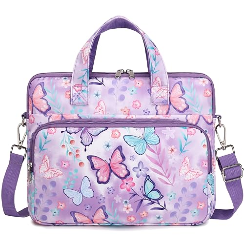 Octsky Kids Tablet Carrying Sleeve - 12.5 Inch Protective Bag with Shoulder Strap, Soft Lining - Image 1