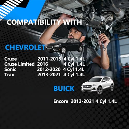 GMBooskr Oxygen Sensor Upstream O2 Sensor Compatible with 2011-2015 Chevy Cruze 2016 Cruze 2012-2020 Limited 2013-2021 Sonic Trax Volt 1.4L L4 for 2013-2021 Buick Encore 1.4L L4#55572993 213-4764 - Image 3