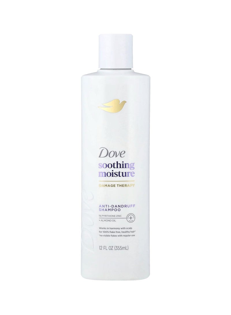 Dove, Anti-Dandruff Shampoo, Soothing Moisture, 12 fl oz (355 ml) - Image 1