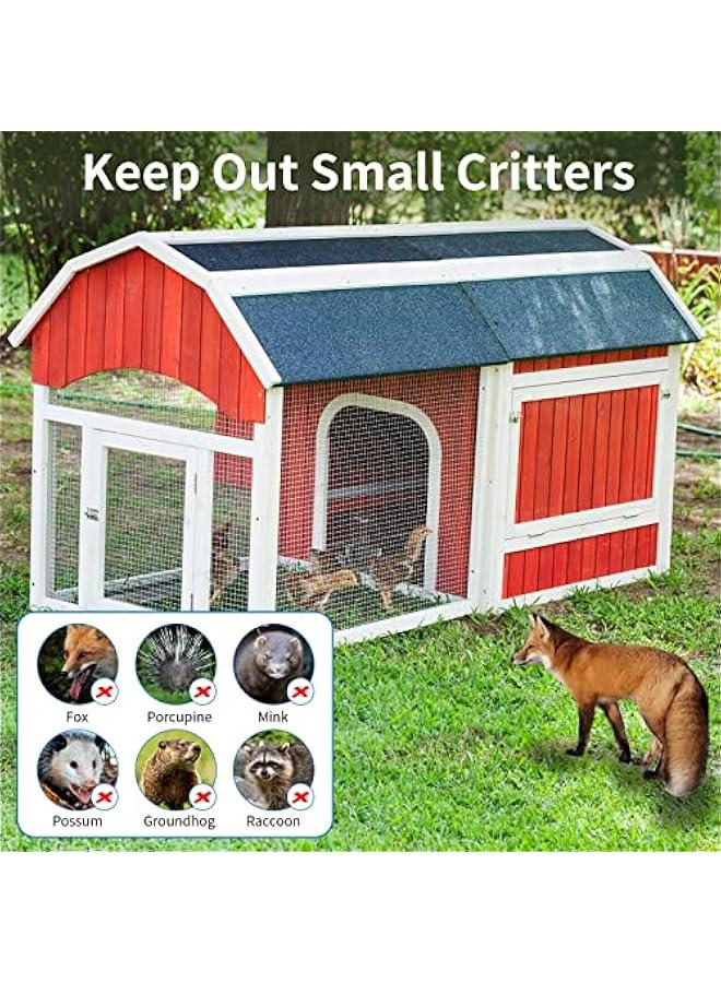 Arabest Hardware Cloth 1/2 Inch 48in X 100ft- Hot Dip Galvanized After Welding Wire Mesh Roll, 19 Gauge Chicken Wire Fencing for Garden Fencing Chicken Coop Wall Decoration Tree Guard Hardware Mesh - Image 5