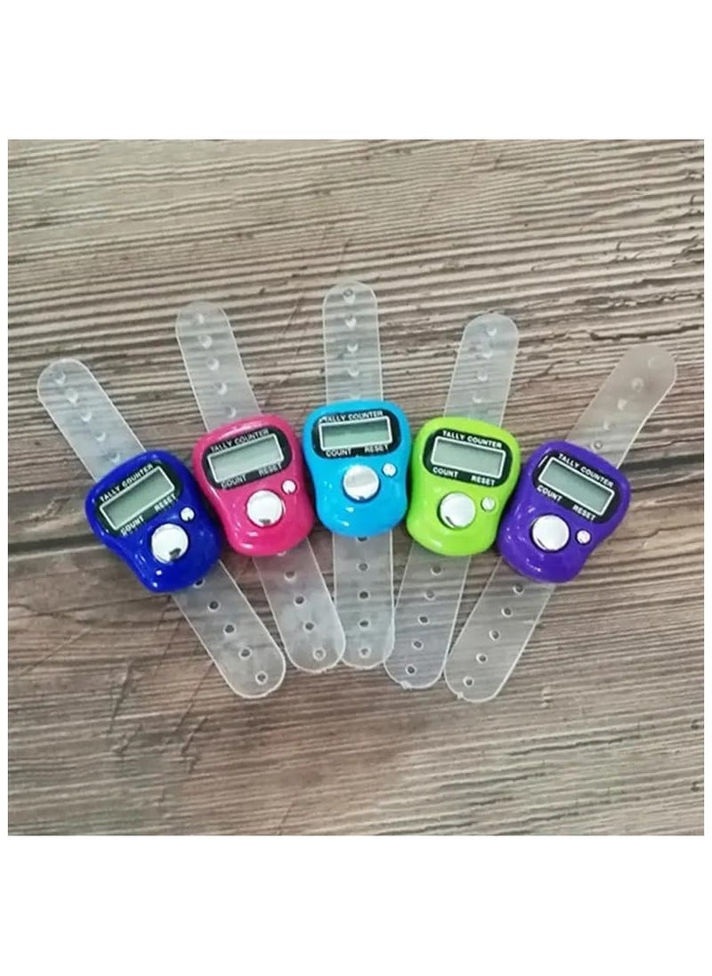 Generic Electric Finger Counter Rosary (15 Pieces) Multicolor (Multi)  - Image 2