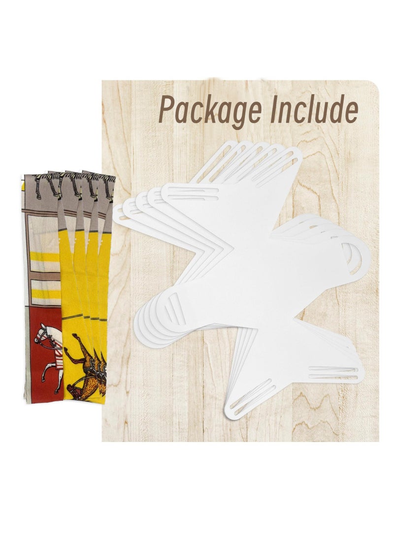 SYOSI Exquisite White Gift Boxes, 10 Pack Small Party Favor Boxes Reusable Leather candy Gift Boxes for Newborn Baby Shower Birthday Wedding Party, Bomboniere Decoration - Image 3