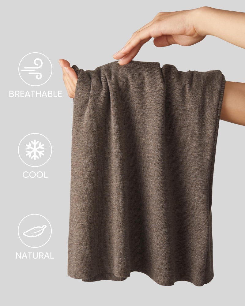 Arach&Cloz 2026 Womens Cashmere Sweater Tank Tops Summer Fall Sleeveless Vest High Mock Neck Soft Stretchy Cute Fashion Dressy Business Casual Teacher Outfits Trendy Knit Slim Work Clothes Coffee XL - Image 5