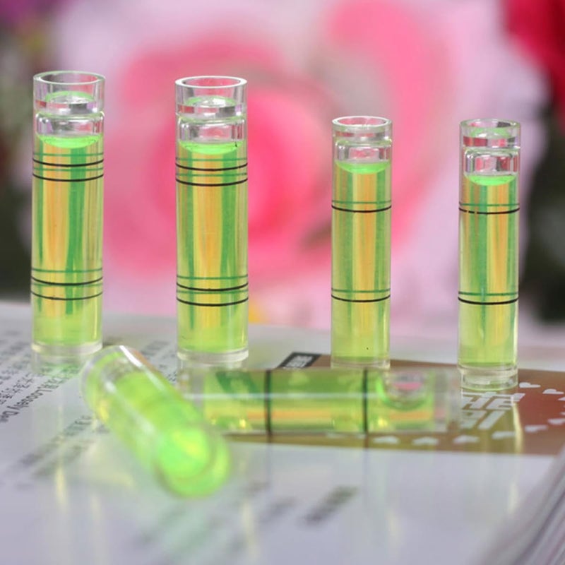 100 Pcs Horizontal Bubble Level Vials Small Rulers High Precision For Household Tools - Image 4