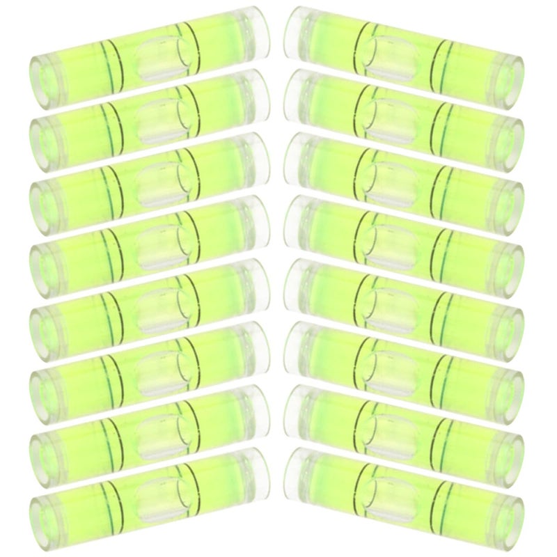 100 Pcs Horizontal Bubble Level Vials Small Rulers High Precision For Household Tools - Image 2