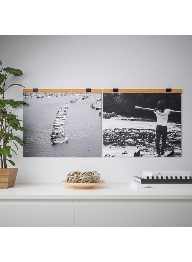 erorex Poster Hanger, Bamboo, 61 Cm - Image 4