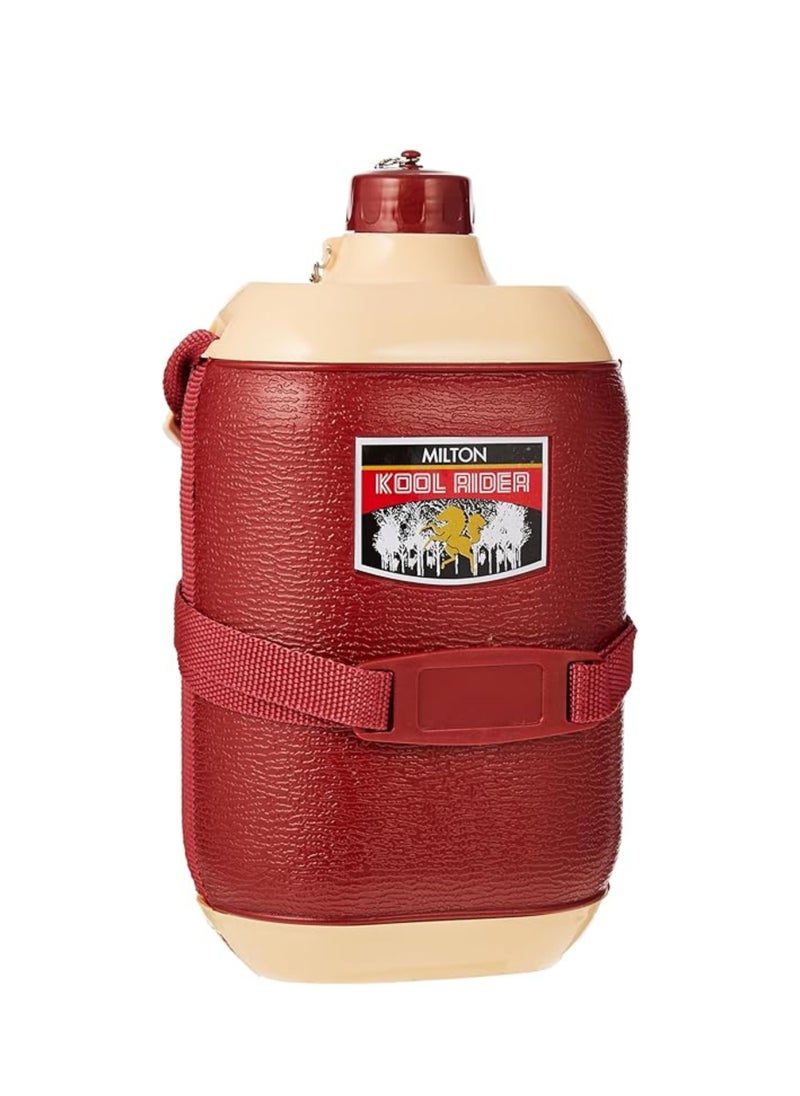 Milton Milton Kool Rider Old School Vaccum Bottle With Hanging Strap | 1000 ML - RED  - Image 1
