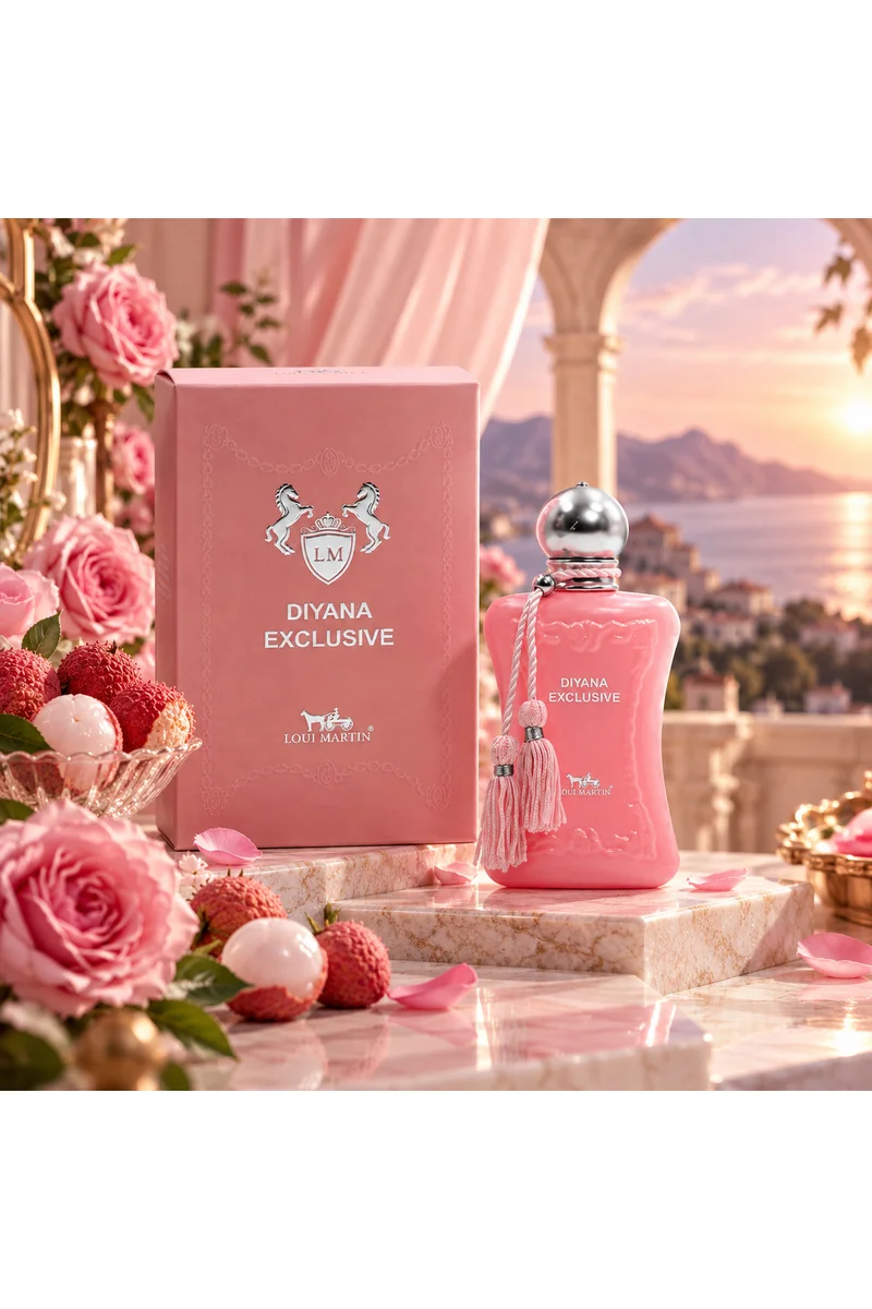 لوي مارتن Diyana Exclusive Eau de Parfum 80ml – Elegant Feminine Floral Fragrance for Women
