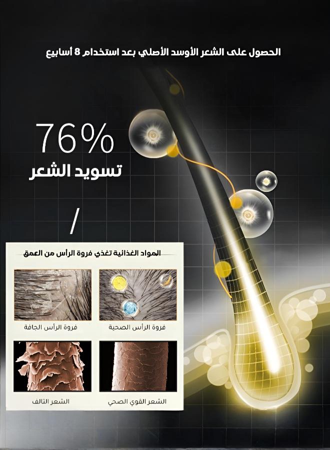 Natural Hair Darkening Bar - Transforms White to Black, Deep Hydration, Nourishment & Frizz Control - Image 5