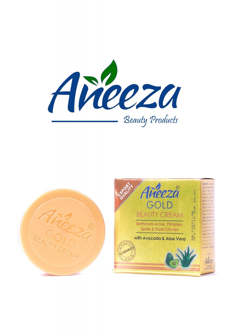 Aneeza Gold Beauty Cream With Avocado And Aloe Vera - Image 2
