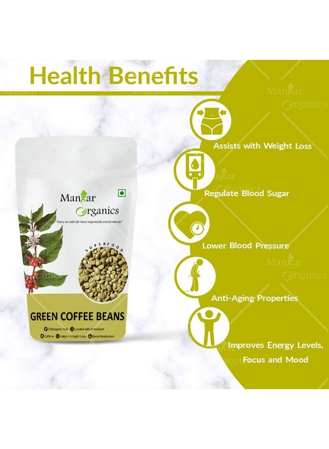 ManHar Organics Columbian Green Coffee Beans 1kg | For Immunity Booster and Weight Management Partner - Image 3