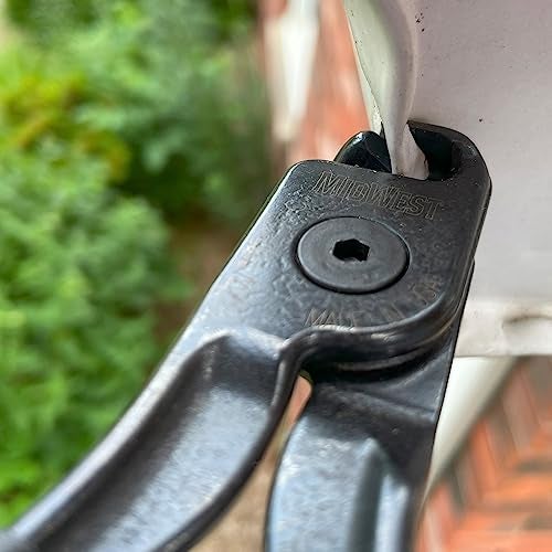 Midwest Snips MIDWEST End Cap and PermaTab Crimper - 11" Gutter Tool, Made in the USA - MW-DECPC - Image 4