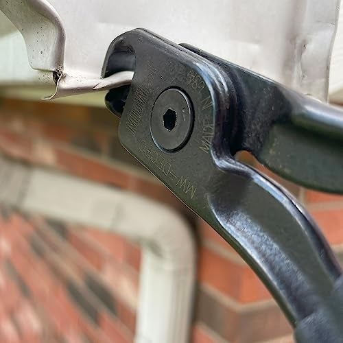 Midwest Snips MIDWEST End Cap and PermaTab Crimper - 11" Gutter Tool, Made in the USA - MW-DECPC - Image 5