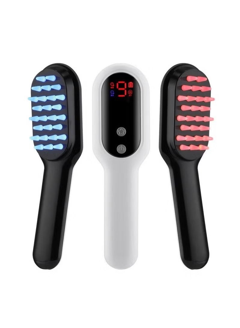 ASIV Electric Hair Growth Comb Infrared Laser Hair Care Style Anti-Hair Loss Hair Red Light Treatment Head Massager Hair Brush  - Image 1