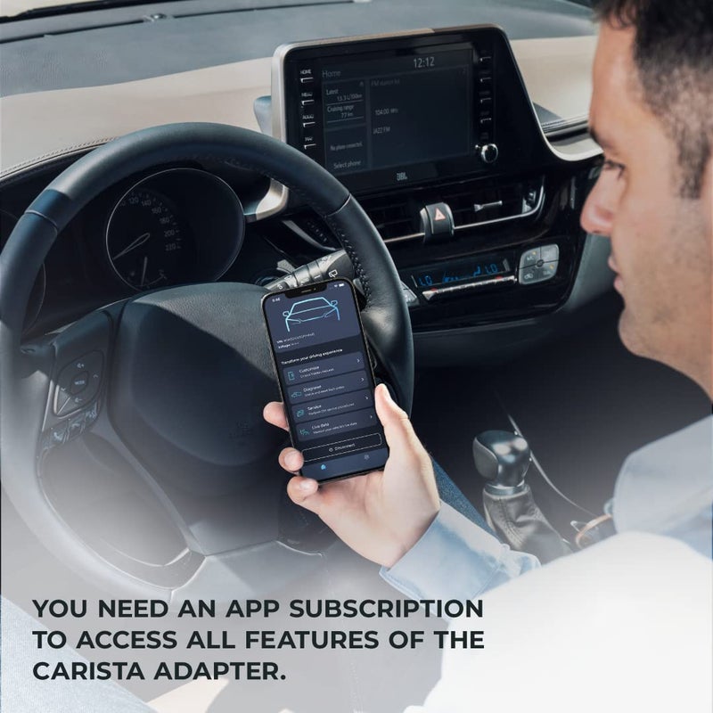 Carista ماسح ضوئي OBD Bluetooth Carista أداة تشخيص السيارة وقارئ الأكواد مع الوصول إلى أدوات التشخيص والتخصيصات وبيانات حية يتطلب اشتراكًا - Image 5