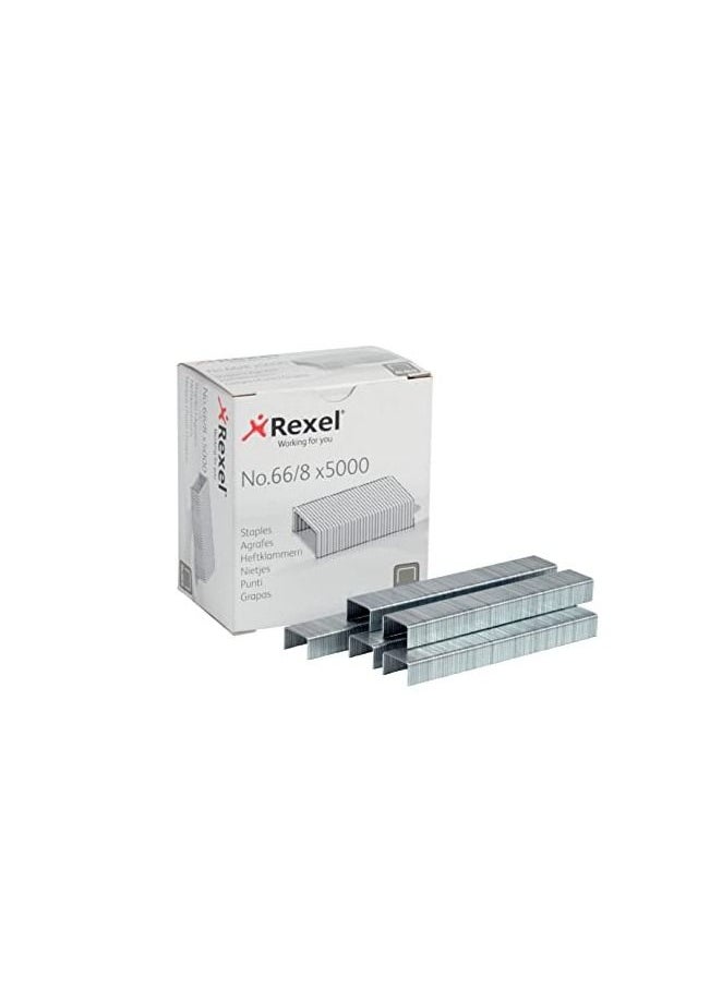 Rexel Rexel 1 Pack No 66/8 MM Heavy Duty Staples  - Image 1