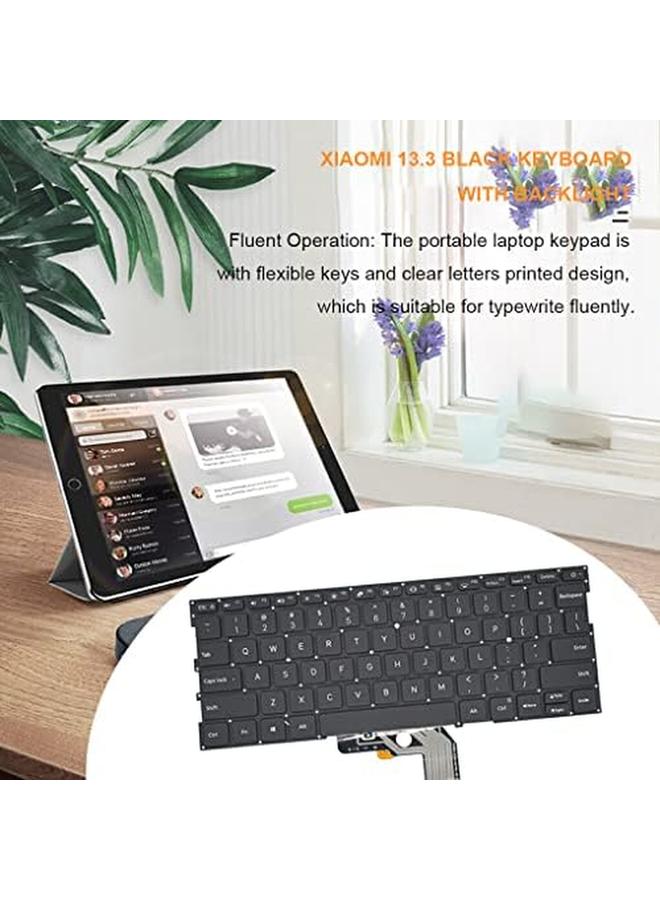 Plastic For Built In Notebook Computer Keyboard Ergonomic Solid Color Wired Replacing Accessories Replacement For Mi Air 13.3