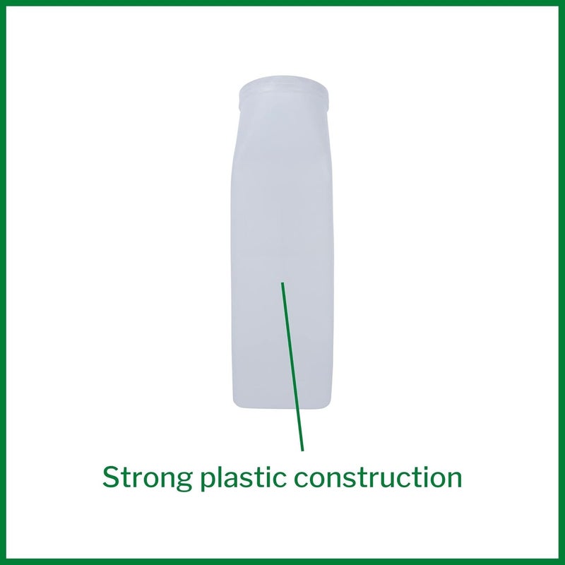 McKesson Male Urinal with Transparent Lid - Translucent Body, Graduated, Plastic - 1 qt / 1000 mL, 12 Count - Image 4
