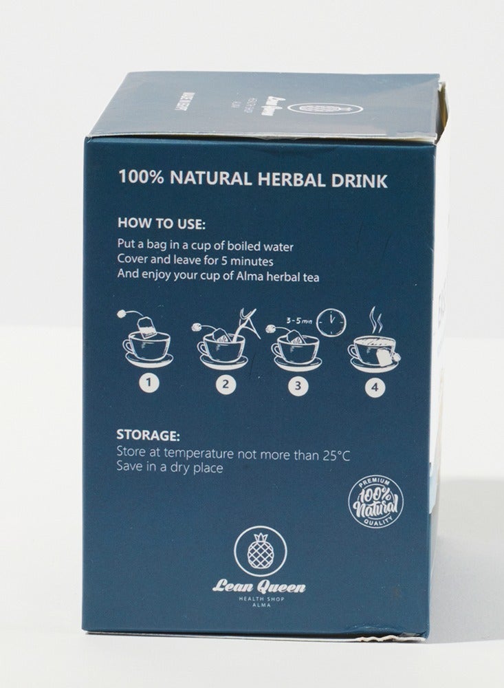  لين كوين هيلث شوب شاي ألما إيز 20 قطعة - لتحسين وتعزيز الهضم بقوة نبات السنا والعرق سوس - Image 3