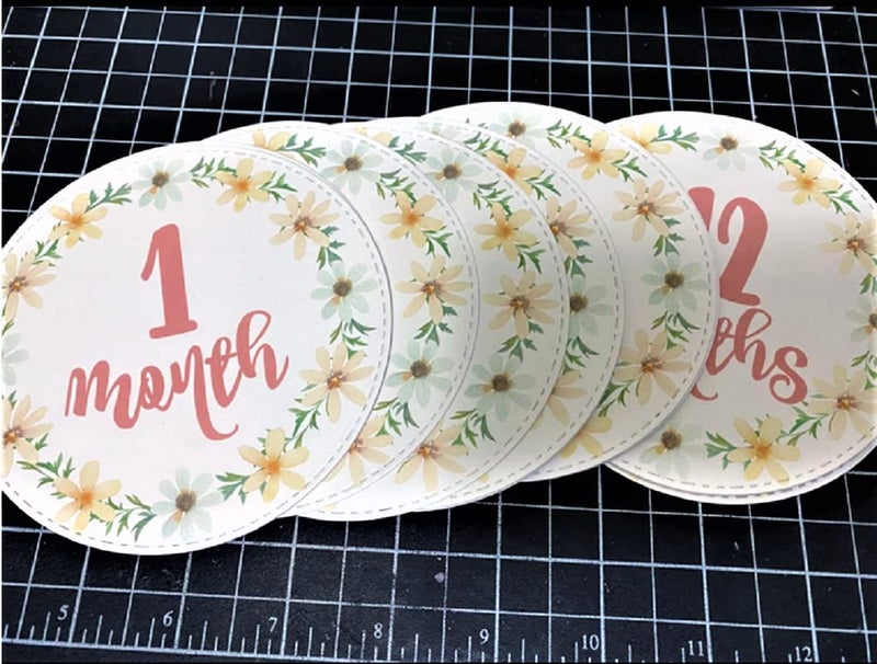 ZbFwmx Big Round Cutting Dies Handmade DIY Paper Cards Album Decoration Stencils Template Embossing for Card Scrapbooking Craft Circle - Image 2